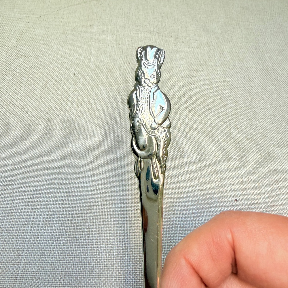 Royal Doulton Bunnykins Baby Toddler Infant Spoon - Picture 1 of 9